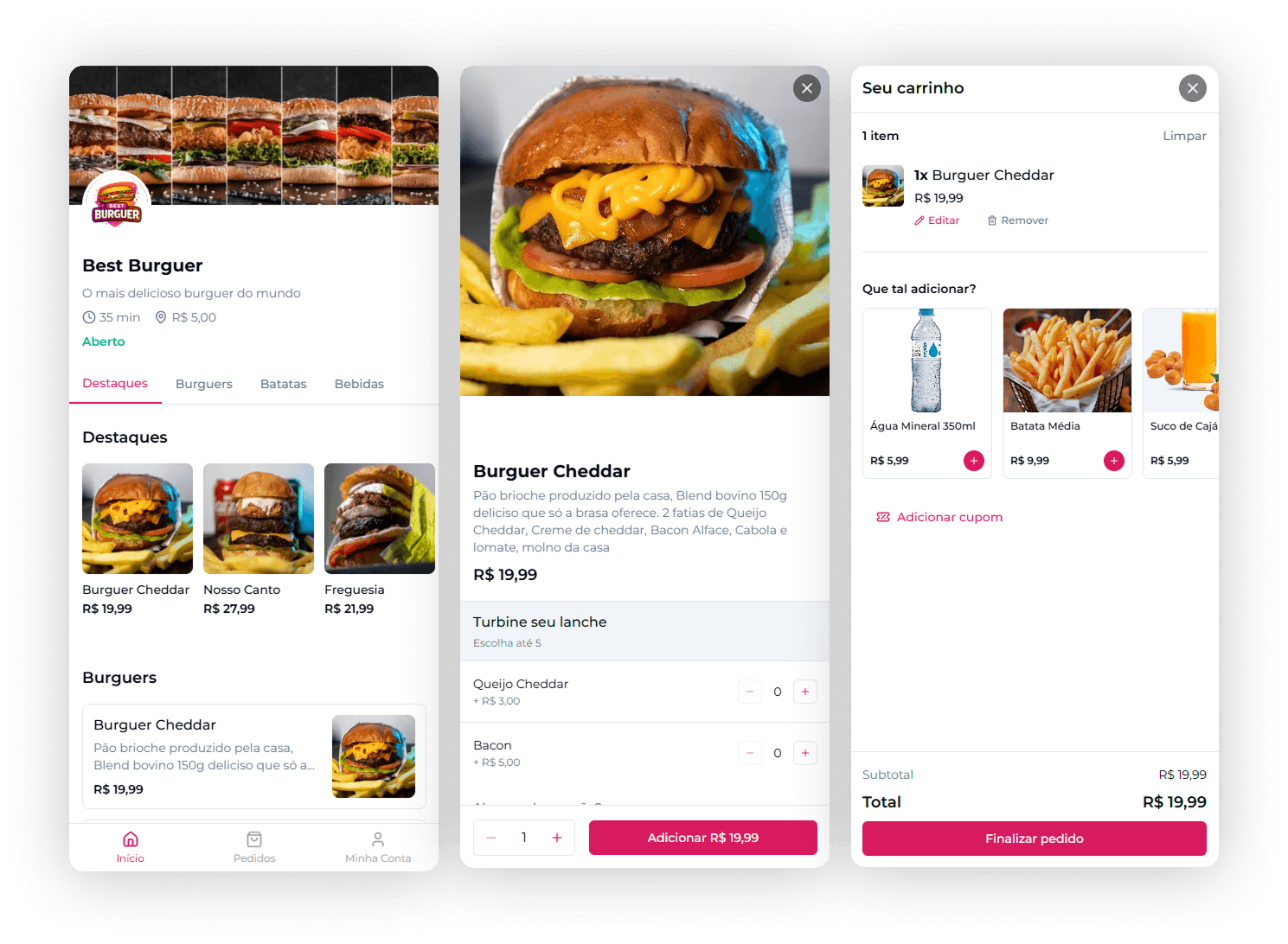 Gestão de cardápio